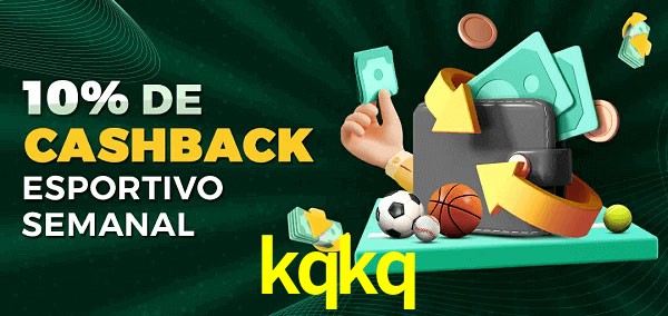 10% de bônus de cashback na kqkq